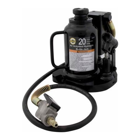 Sfa Companies Omega 20 Ton Low Profile Air Actuated Bottle Jack - 18209